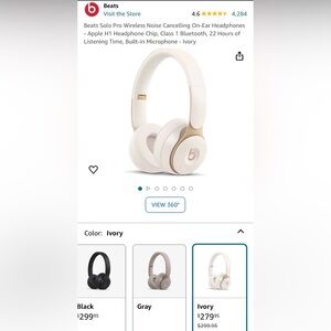 Beats Solo Pro Wireless Noise-Cancelling Headphones